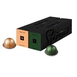 Nespresso Vertuo Next Deluxe Coffee and Espresso Maker by DeLonghi, Chrome with Aeroccino Milk Frother - PuriLite