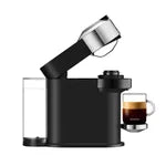 Nespresso Vertuo Next Deluxe Coffee and Espresso Maker by DeLonghi, Chrome with Aeroccino Milk Frother - PuriLite