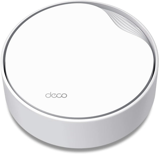 TP-Link Deco AX3000 PoE Mesh WiFi(Deco X50-PoE) - Ceiling/Wall-Mountable WiFi 6 Mesh, Replacing WiFi Router, Access Point and Range Extender, PoE-Powered, 2 PoE Ports(1 x 2.5G, 1 x Gigabit), 1-Pack - PuriLite