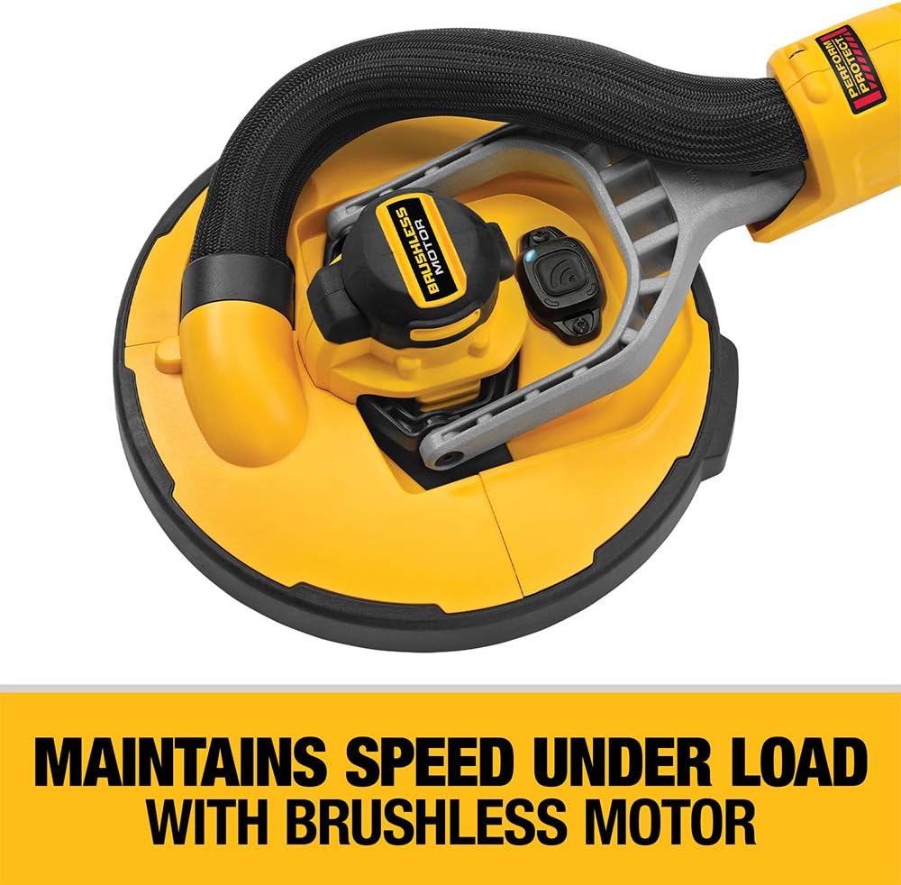 DEWALT 20V MAX Cordless Drywall Sander Kit with Battery & Charger Included (DCE800P2) - PuriLite