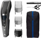 Philips Hair Clipper Series 7000, Washable Hair Clipper with DualCut Technology & 6 accessories, HC7650/14 - PuriLite