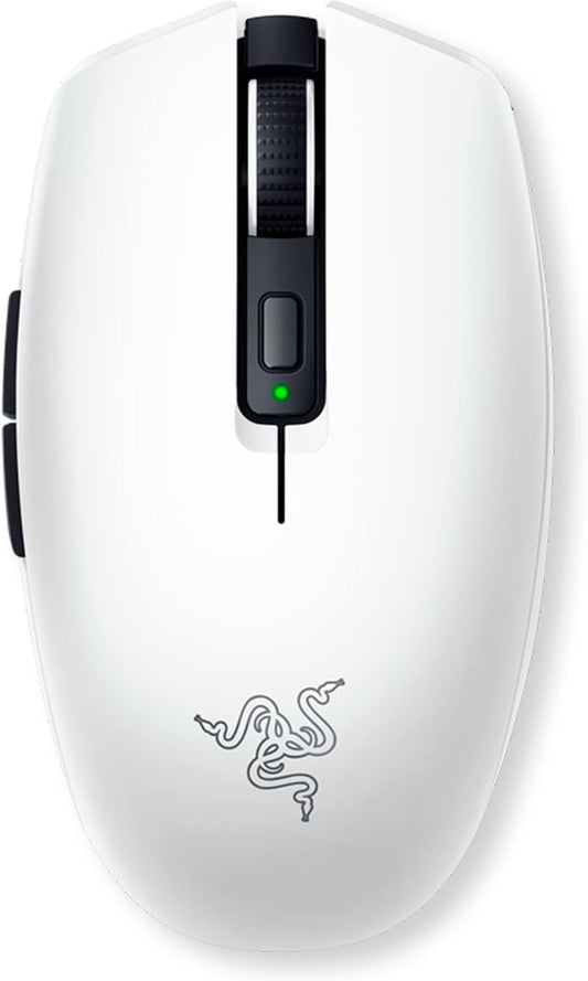 Razer Orochi V2 Mobile Wireless Gaming Mouse: Ultra Lightweight - 2 Wireless Modes - Up to 950hrs Battery Life - Mechanical Mouse Switches - 5g Advanced 18k Dpi Optical Sensor - White - PuriLite