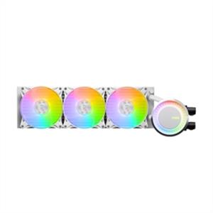 MSI Fan CLE360WT MAG CORELIQUID E360 WHITE AIO Liquid CPU Cooler 360mm Radiator - PuriLite