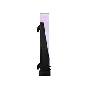 MSI Accessory ARGBSTANDBLK MPG ARGB GRAPHICS CARD STAND - Black ABS Plastic Tempered Glass - PuriLite