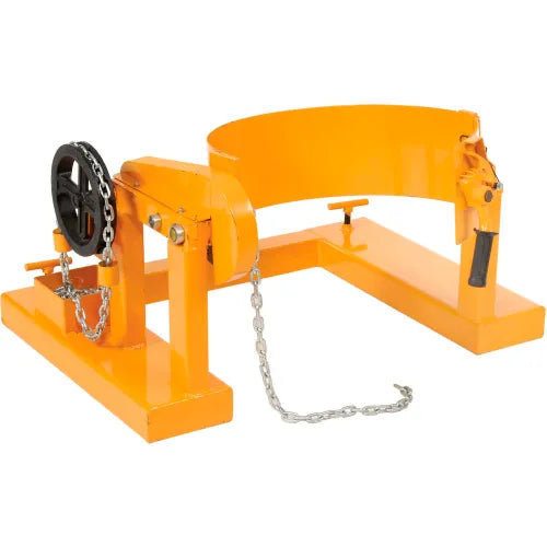 Global Industrial™ Forklift Tilting Drum Dumper 800 Lb. Capacity - PuriLite