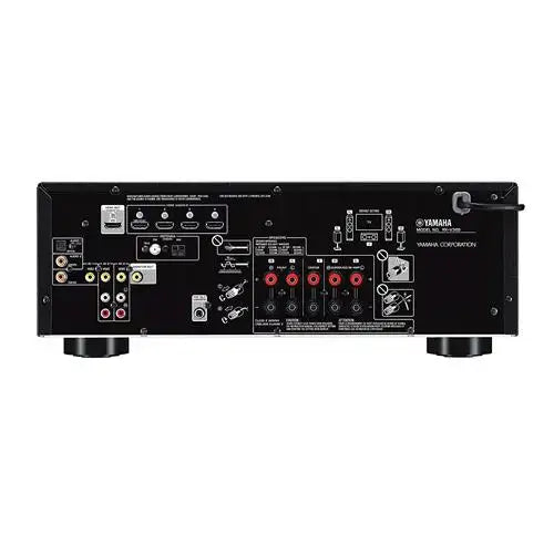Yamaha 5.1 Channel Home Theatre Receiver with Bluetooth (RXV385) - PuriLite