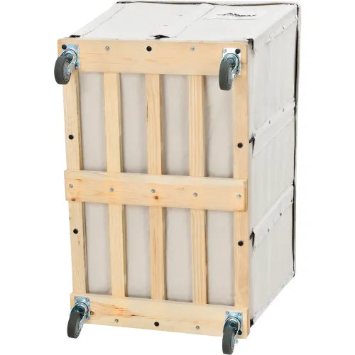 Global Industrial™ KD, 20 Bushel, Canvas Basket Bulk Truck - PuriLite