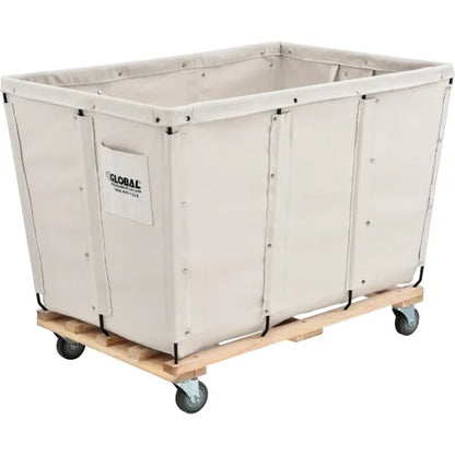 Global Industrial™ KD, 20 Bushel, Canvas Basket Bulk Truck - PuriLite