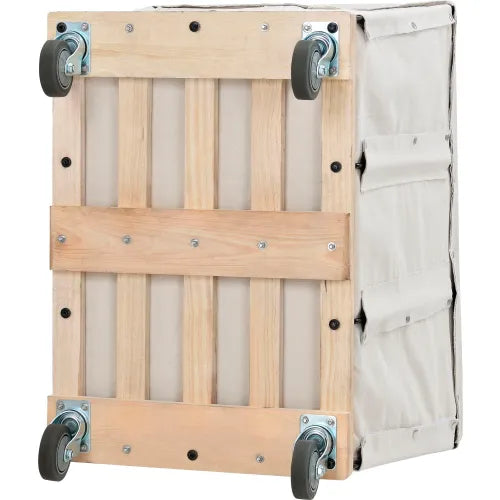 Global Industrial™ KD, 12 Bushel, Canvas Basket Bulk Truck - PuriLite