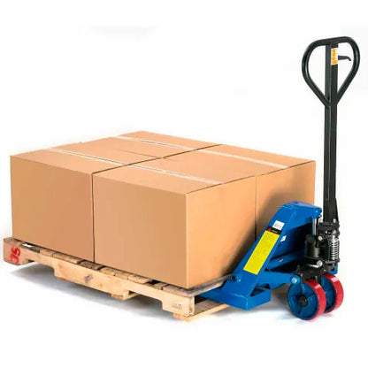 Global Industrial™ Premium Manual Pallet Jack, 6600 lb. Capacity, 27"W x 36"L Forks - PuriLite