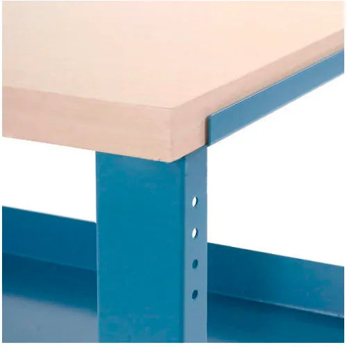 Global Industrial™ Adjustable Height Workbench, Bench-in-a-Box, 60 x 30", Laminate Top, Blue - PuriLite