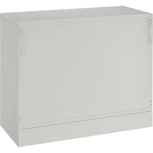 Interion® Media Cabinet 4 Drawer Putty - PuriLite