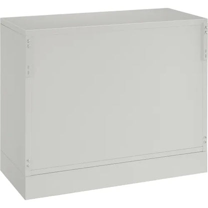 Interion® Media Cabinet 4 Drawer Putty - PuriLite