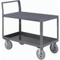 Global Industrial™ Service Cart w/2 Shelves, 1200 lb. Capacity, 60"L x 30"W x 31"H, Gray - PuriLite