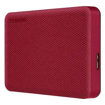 Toshiba Canvio Advance External Hard Drive USB 3.0 - 4TB - Red (HDTCA40XR3CA) - PuriLite
