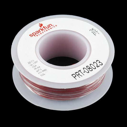 Hook-up Wire - Red (22 AWG) - PuriLite