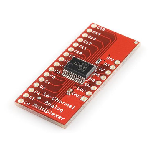 Analog/Digital MUX Breakout - CD74HC4067 - PuriLite