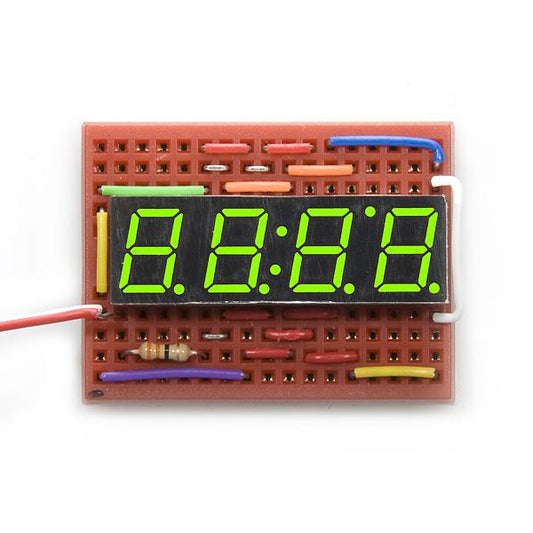7-Segment Display - 4-Digit (Kelly Green) - PuriLite