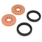 Precision Disc Wheel - 2" (Clear Pink, 2 Pack) - PuriLite