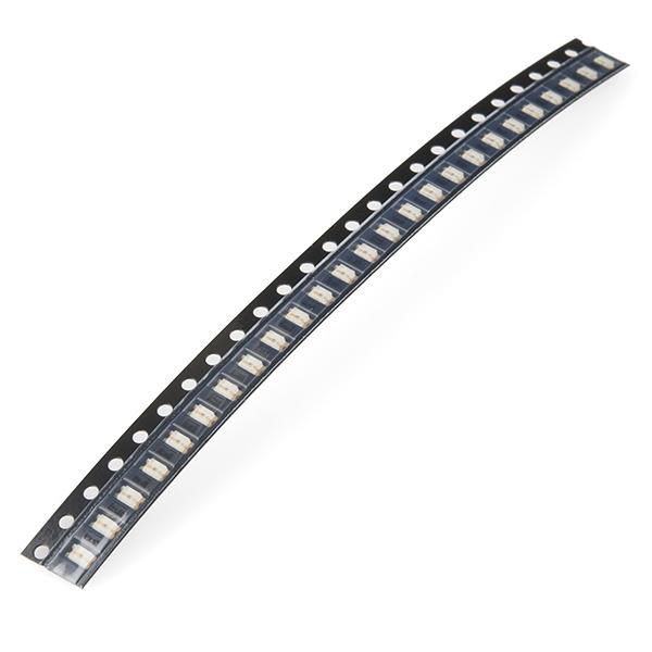 SMD LED - White 1206 (strip of 25) - PuriLite