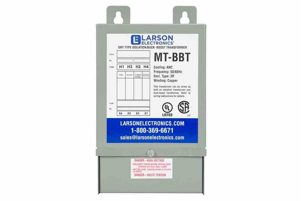 1-Phase Buck/Boost Step-Down Transformer - 229V Primary - 208V Secondary -6.88 Amps -50/60Hz - PuriLite