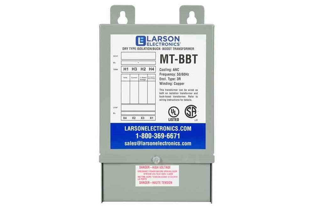 1 Phase Buck & Boost Step-Down Transformer - 256V Primary - 230V Secondary - 6.87 Amps - 50/60Hz - PuriLite