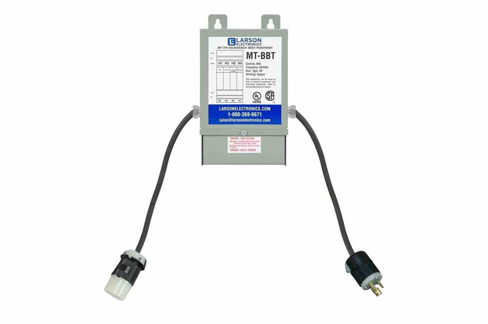 1-Phase Buck/Boost Step-Up Prewired Transformer - 208V Primary - 236V Secondary - 10.94 Amps - 50/60Hz - PuriLite