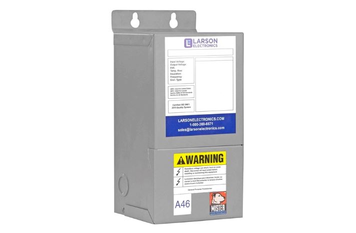 1 Phase Buck & Boost Step-Down Transformer - 242V Primary - 220V Secondary - 16.04 Amps - 50/60Hz - PuriLite