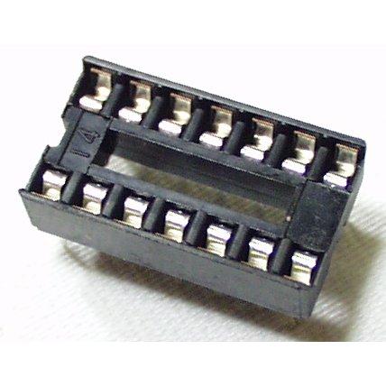 DIP Sockets Solder Tail - 14-Pin 0.3" - PuriLite