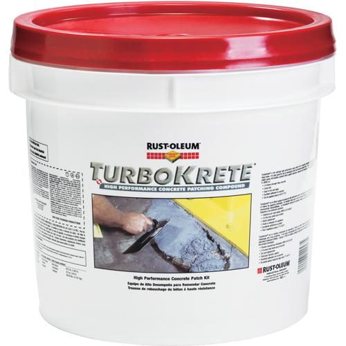 RUST-OLEUM Turbokrete Concrete Patch Compound Kit, Grey - PuriLite