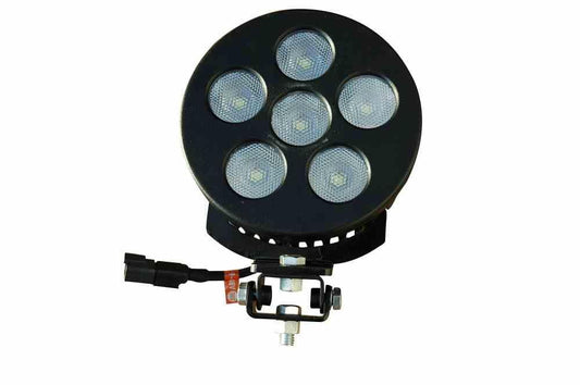60 Watt LED Equipment Light - 60 Watts - 5400 Lumens - Adjustable Trunnion Mount - Milspec Compliant - PuriLite