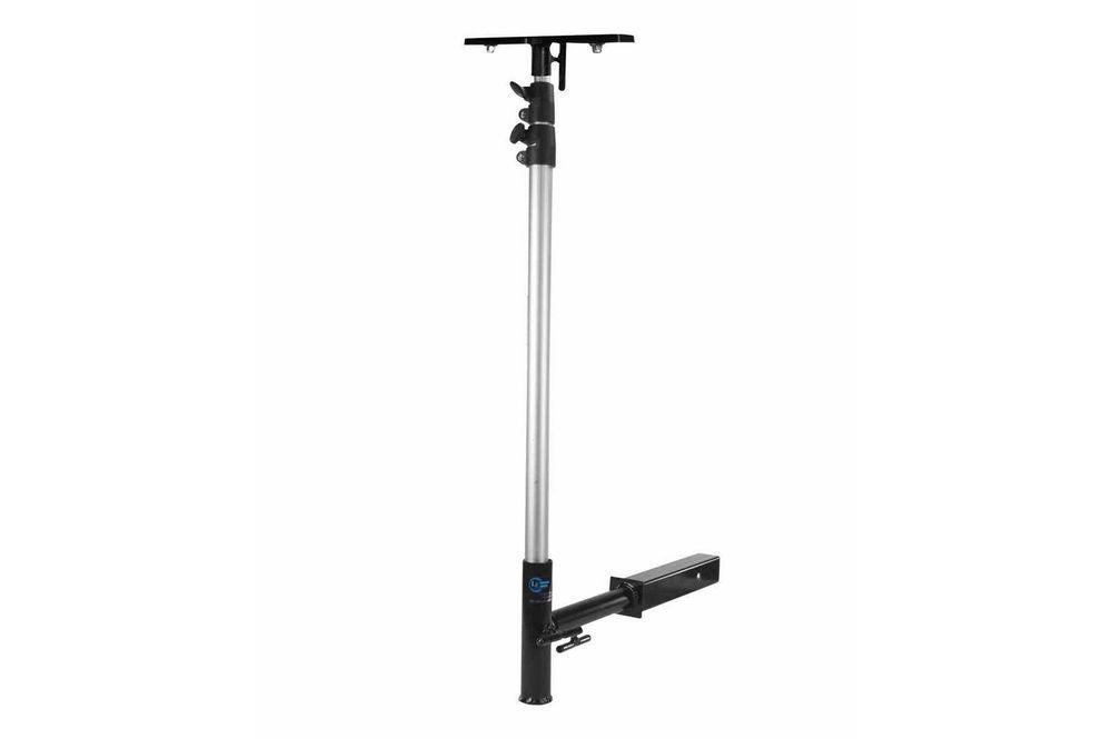 Trailer Hitch Bracket w/ Telescoping Pole Mount - Extends From 3.19 Feet to 8.35 Feet - PuriLite