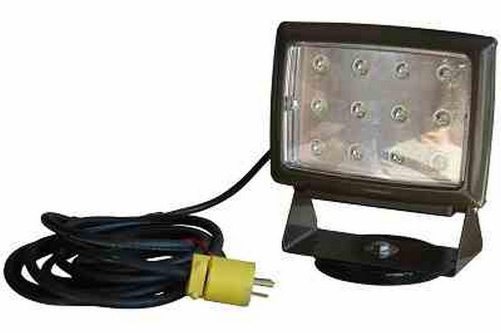 High Intensity LED Automotive Mechanics' Work Light w/ Magnetic Base - 22ft Cord - Schuko Plug - PuriLite