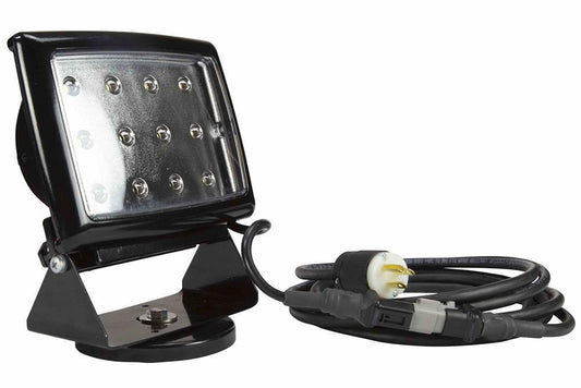 High Intensity LED Automotive Mechanics' Work Light w/ 200lb. Grip Magnetic Base - 120 Volts AC - PuriLite