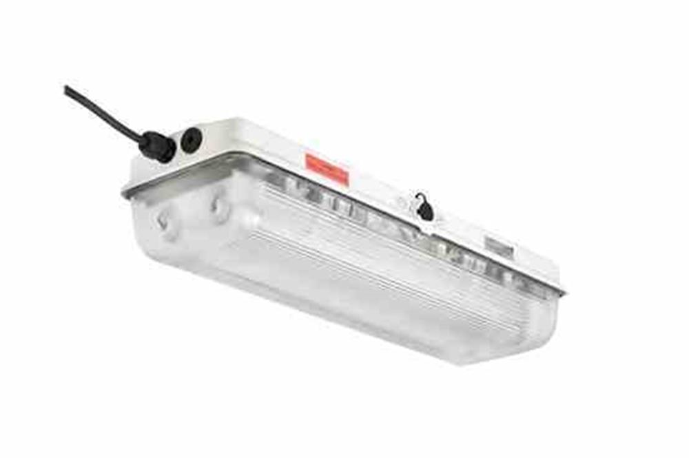 30W Flameproof LED Emergency Pole Mount Linear Fixture - 220V AC - ATEX/IECEx - PuriLite