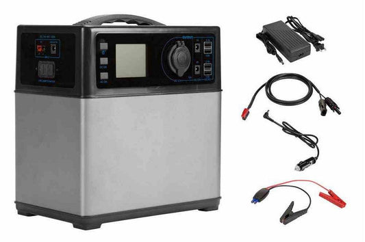 Portable Solar Power Battery Pack with 400Wh Capacity - Photovoltaic (PV) Capable - PuriLite