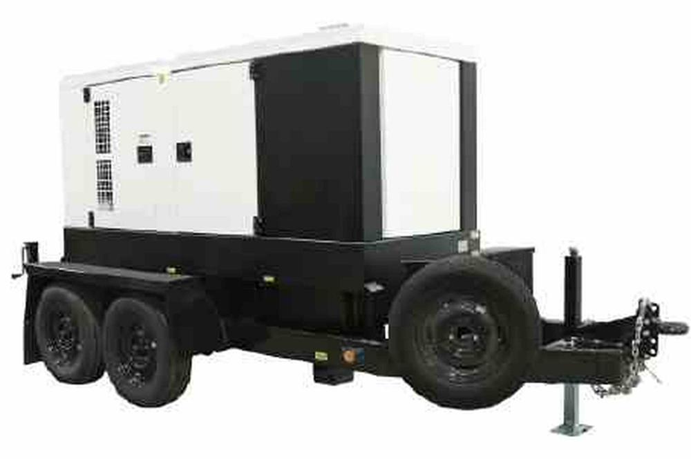 60 kW/75 kVA Portable Generator  480Y/277V, 3-phase  180 Gallon Fuel Capacity - Trailer Mount - PuriLite