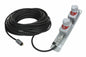 Larson Explosion Proof Extension Cord - 50' 12/3 SOOW Cord w/ EP Plug and Outlet - Inline Switch - PuriLite