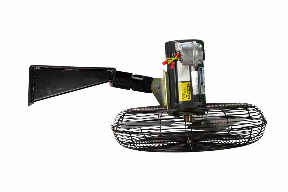 24" Electric Explosion Proof Fan - 7980 CFM - 24 inch - Extended Wall Mount - C1D1 & C2D1 - PuriLite