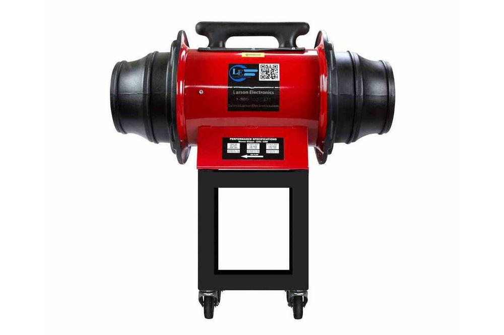 Explosion Proof Electric Fan Ventilator Wheeled Cart - C1D1 - 28'' Above Grade - 1/3 HP - Fan Only - PuriLite