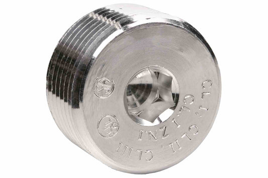 Larson 1.5'' NPT Threaded Recessed Aluminum Conduit Plug for Explosion Proof Junction Boxes - PuriLite