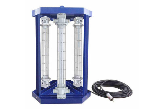 156W Explosion Proof Portable LED 360 Degree Flood Light System - 2ft - Tank Cleaning & MRO - C1D1 - PuriLite