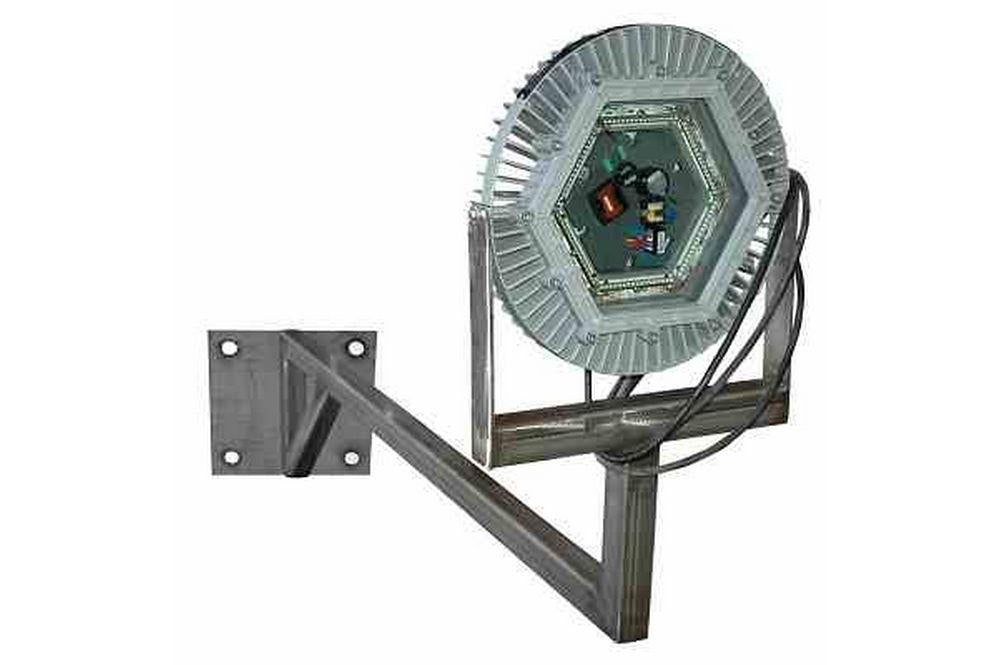 150 Watt Explosion Proof LED Dock Light - 5 Foot Stainless Steel Arm - 21,000 Lumens - Class 1 Div 1 - PuriLite