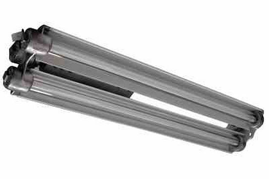 Larson Explosion Proof Emergency LED light - 4 foot 2 lamp - Backup Ballast - Class 1 & 2 LED Light - PuriLite