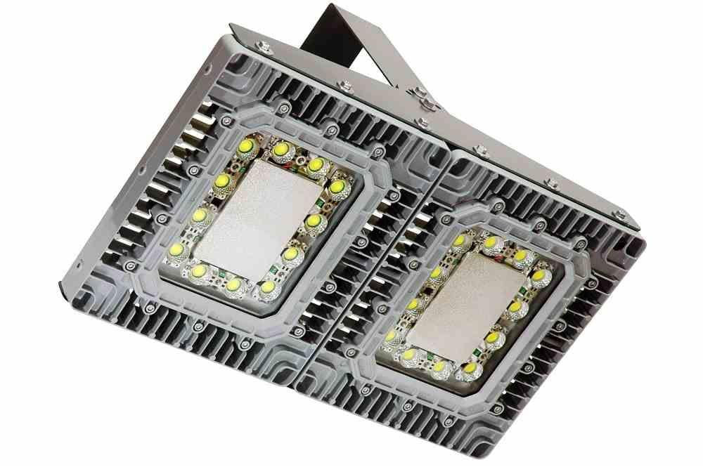 Class 1 Division 1 Explosion Proof 300 Watt High Bay LED Light Fixture w/ I-Beam Mount - Paint Booth - PuriLite