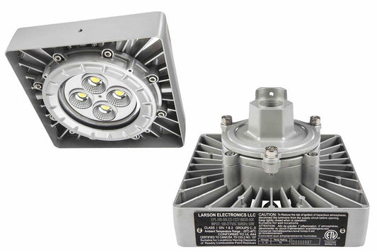 50W Explosion Proof Low Bay LED Light Fixture - Paint Spray Booth Approved - 7,000 Lumens - T5 - PuriLite
