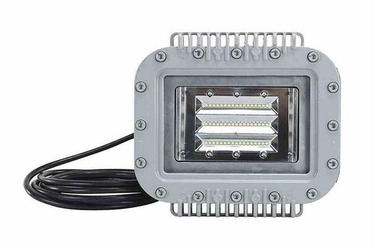 Explosion Proof 70 Watt Low Profile LED Light Fixture - 6000 Lumens - Class 1 Division 1 & II - PuriLite