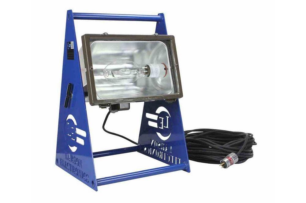 400 Watt Portable Hazardous Location Light - Pedestal Base Stand - 200' Cord w/ EXP Plug- C1D2 - PuriLite