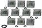 1500W Explosion Proof Heavy Duty LED String Light - I-Beam Clamps - 50ft Spacing - 150W Fixtures - PuriLite