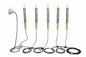 Explosion Proof LED Aluminum String Lights - 5 Lights - 12' Spacing - Daisy Chain - 2' Drop Lights - PuriLite